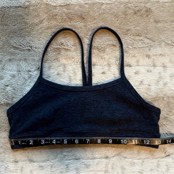 Alo Alosoft Gratitude Bra in Rich Navy Heather Size S - Picture 10 of 11